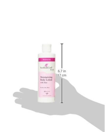 Medline Soothe & Cool Moisturizing Body Lotion 8oz Scented - 12 Pack - Buy Online on GoSupps.com