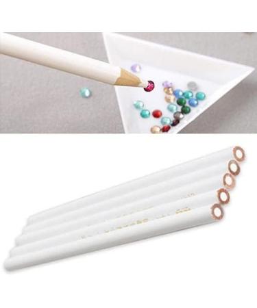 U-M PULABO5 pcs Nail Art Rhinestones Gems Bead Picking Pencil Pick Up Pen Gem Picker Self Adhesive Applicator for Studs Gems Crystal Jewel Diamond Stones Random Fashion Pro as shown - Buy Online on GoSupps.com