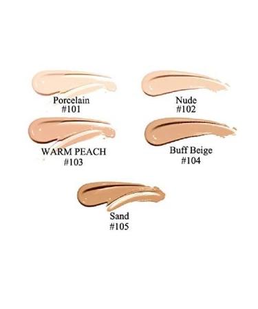 Phoera Soft Matte Full Coverage Liquid Foundation Makeup - 104 Buff Beige - Buy Online on GoSupps.com