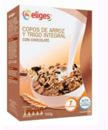 Eliges C r ales Chocolat es Riz Souffl et Bl Complet Croustillant Pour Enfants Pack de 3 x 500g