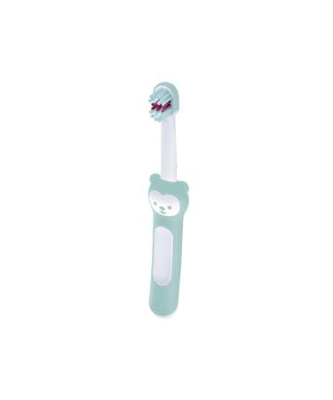 Mam Baby's Brush toothbrush for newborns with security ring small head and short handle for milk teeth 6+ months light blue light blue 1 piece (1 Pack) - Buy Online on GoSupps.com