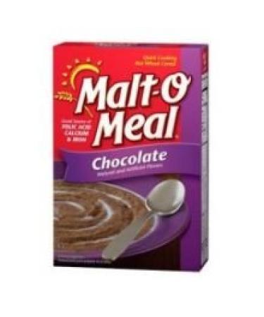 Malt-O-Meal Chocolate Malt O Meal Hot Wheat Cereal, 28 Ounce -- 12 per case.