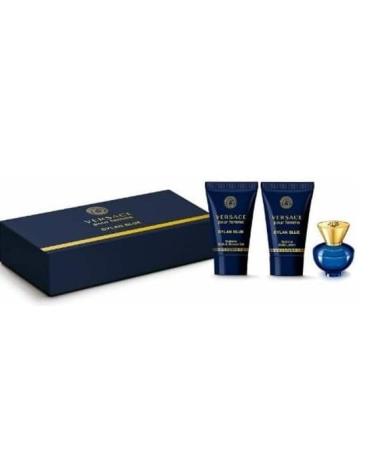 Versace Dylan Blue 3 Piece Mini Gift Set For Women - Buy Online on GoSupps.com