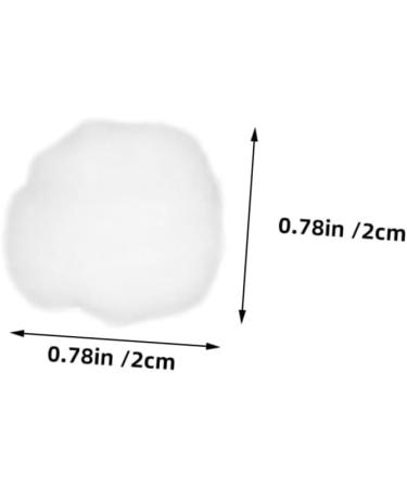 PLAFOPE 3 Manicure Tools Cotton Balls Gel Nail Polish Nail Gel Cleaning Cotton Nail Wipes Cotton Pad Cotton Rounds Algodones Para Desmaquillar Nail Remover Tool Nail Cleaning Cotton White - Buy Online on GoSupps.com