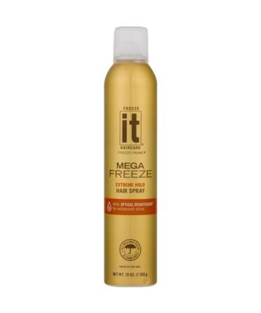  it Mega Freeze Hair Spray Extreme Hold Nourishing UV Protection 10 oz (pack of 1) - Buy Online on GoSupps.com