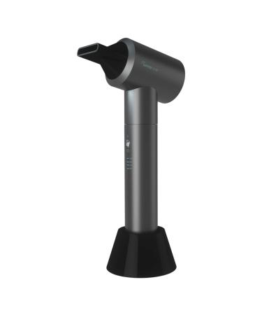 Cordless Hair Blower with Temperature and Air Speed Switch Adjustment Built-in Lithium Battery USB Charing Portable Rechargeable Hairdryer Suitable for Travelling Use