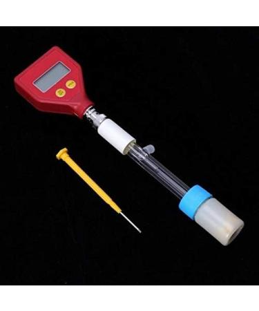 Portable Glass Electrode PH Meter 0.00 14.00pH Water Food Cheese Milk Oil Soil Bread Aquaculture Hydroponics PH Tester - Buy Online on GoSupps.com