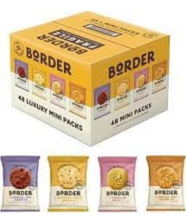 Border Mini Pack Biscuits - 48s | Assorted Flavors | Perfect for On-the-Go Snacking | Individually Wrapped Packs of Delight | Travel-Friendly Snack Packs | Premium Quality Ingrediants - Buy Online on GoSupps.com