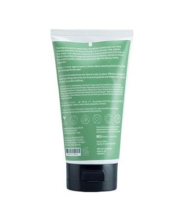 Natural Refreshing Face Wash | Peppermint & Lemon Oil | Vegan Cruelty-Free Detoxifies & Exfoliates for All Skin Types - Buy Online on GoSupps.com