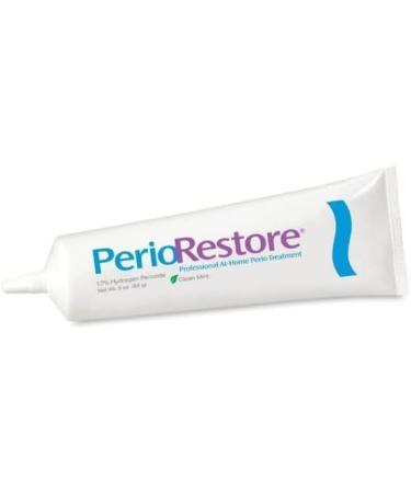 Perio Restore Gel 3 oz - 1.7% Hydrogen Peroxide Oral Cleansing Treatment - Mint Flavor for Fresh Breath - Buy Online on GoSupps.com