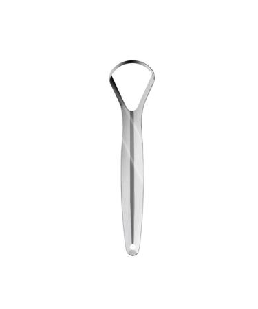 Stainless Steel Tongue Scraper Eco-Friendly Brush Breath Cleaner Care W8N7 & Reusable