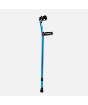 Forearm Crutches Adjustable Open Cuff Crutches Lightweight Aluminum Forearm Crutches Blue Stylish Walking s Adjustable for Elderly Handicapped Disabled Lightweight Arm Prosperous