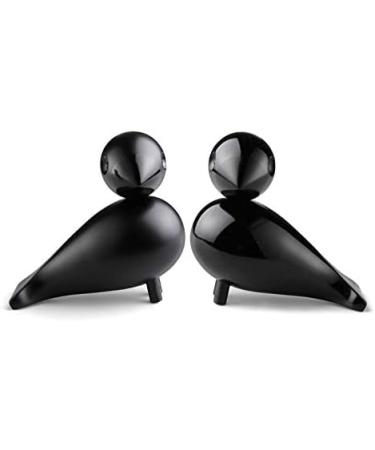 Buy Kay Bojesen Lovebirds 9 cm - Black Songbirds Pair | International Shipping Available - Buy Online on GoSupps.com