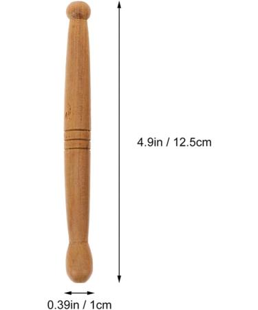 EXCEART Wooden Massage Sticks - Acupuncture Points Massage Set for Face Neck Back Legs & Feet - 4 Pack (Random Style) - Buy Online on GoSupps.com