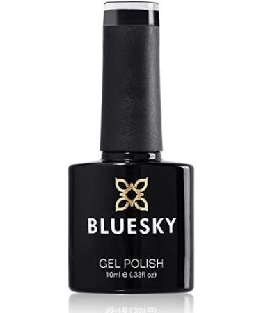 Bluesky Gel Nail Polish Jet Black A021 Long Lasting Chip Resistant 10 ml (Requires Drying Under UV LED Lamp) Black 10 ml (Pack of 1) - Buy Online on GoSupps.com