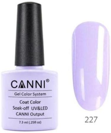 Gel Nail Polish UV CANNI 5ml Mini Set of 4 Bold Colours - Soak Off Base Top Colour Coat Manicure Acrylic Gifts Women Nails Set 3 - Buy Online on GoSupps.com