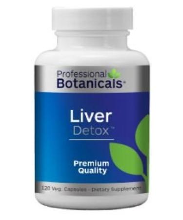 Professional Botanicals Liver Detox Cleanse and Support 120 Veg Capsules