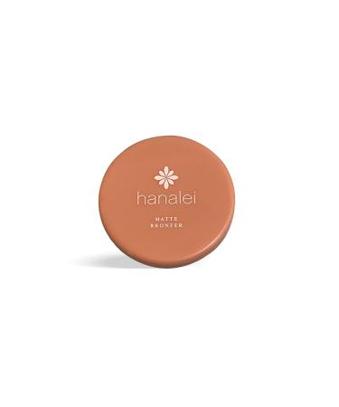Hanalei Company Matte Bronzer Face Powder - Cruelty Free and Paraben Free - Fine and Lightweight Contour Powder for a Natural Sun-Kissed Glow 5g Matte Bronzer (5g)