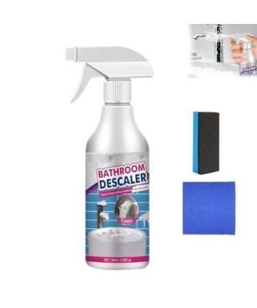 Acssart Foam Cleaner Bathroom Descaler Cleaner Jue-Fish Bathroom Descaler Powerful Stubborn Stains Cleaner Bathroom Descaler Foam Cleaner All-Purpose Bathroom Descaler Foam Spray (1pcs)