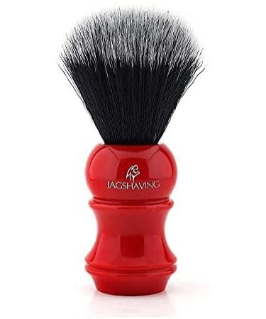 Synthetic black hair shaving brush with resin handle artificial hair brush fiber hair