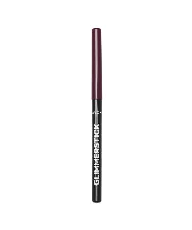 Avon Avon Glimmerstick Lip Pencil in Deep Plum infused with vitamin E for smooth application and defined lips