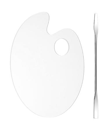 DIYEAH Makeup Mixing Palette Foundation Mixing Tray Makeup Supplies Acrylic Foundation Blending Palette