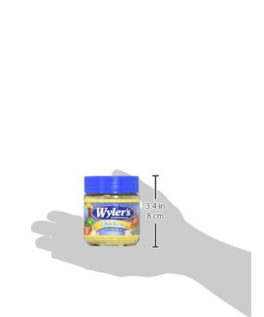 Wylers Instant Chicken Flavored Bouillon Powder - 3.75 oz Jar - Buy Online on GoSupps.com