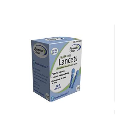 Clever Choice Pharmacist Choice Twist Top 31G Lancets 100/bx