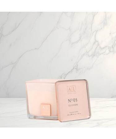 AL Aroma Light Illusion Scented Candle 7.05 oz Coral Sunset