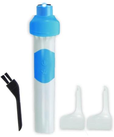 Wax Extract Ear Wax Remover with LED Light & Cleaning Brush - Gentle & Effective Vibration & Vacuum for Safe Ear Wax Removal | Premium Ear Suction Vacuum for Adults & Kids - Buy Online on GoSupps.com