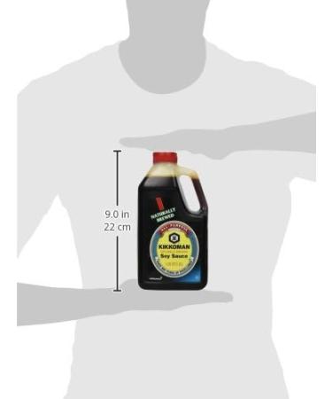 KIKKOMAN BRAND Soy Sauce Traditionally Brewed 1200ml - Buy Online on GoSupps.com