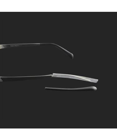 Chiwanji 10 Anti-Slip Eyeglass Temple Tips - 4mm Clear Sleeves for Secure Fit | International Shipping - Buy Online on GoSupps.com