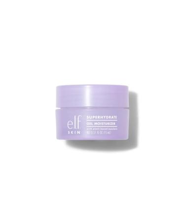 e.l.f. cosmetics Mini SuperHydratee Moisturiser Fast-Absorbing Non-Greasy Gel Formula Hydrates Tones Clarifies Protects Infused with Vitamin E 0.51 fl oz