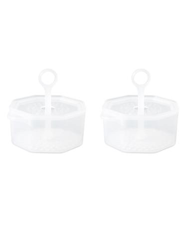 2 Sets Cream Korean Lotion Skincare Tools for Face Foaming for Foam Bubble Maker Bubble Foam Maker Pp White Facial Foamer Cup Portable
