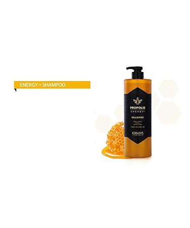 Kerasys Hair Clinic Propolis Shampoo 1000ml - Shine & Healthy Hair Care with Natural Vitamins & Minerals - Buy Online on GoSupps.com