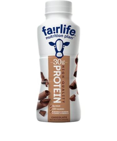 Fairlife Nutrition Plan Chocolate & Caramel Shake Variety Pack - 30g Protein, Low Sugar, Meal Replacement, 11.4 Oz (12-Count) - Buy Online on GoSupps.com