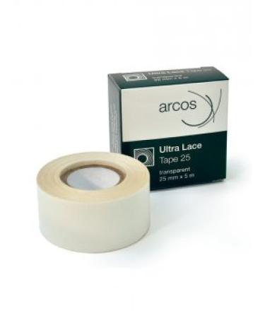 Arcos Ultra Lace Tape for Extensions & Second Hair Adhesive Roll 2.5cm x 5m