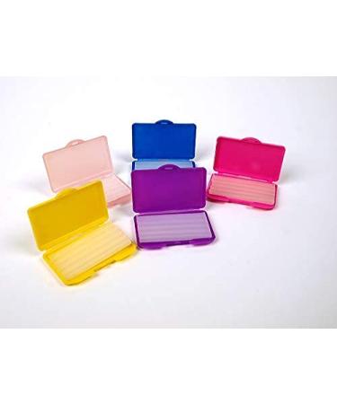 Carmel Orthodontic Wax with Vitamin E, Aloe Vera & Mint - Pack of 12 Relief Wax for Braces and Dental Appliances - Buy Online on GoSupps.com