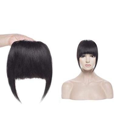 SEGO Pony Hairpiece Fringe Clip On - 100% Remy Human Hair Extension Natural Black #1B - International Shipping - Buy Online on GoSupps.com