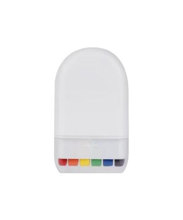 White Rainbow Face Body Paint Stick Rainbow Crayon Colored Oil Pigment Pen Painting Paste Washable Party Festival Makeup Cosmetic Paint for Cosplay Face Painting Craft Supplies