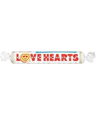 Swizzels Giant Love Hearts 39g (Pack of 4) Multipack Rolls - Fizzy Fruit Sweets Candy - Buy Online on GoSupps.com