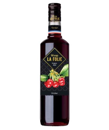 combine La Folie Syrup Cherry 70 cl Saumur