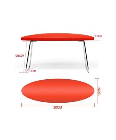 Feadem Nail Arm Rest - Waterproof Wear-Resistant Microfiber Leather Hand Pillow for Salon Manicure - Red - Buy Online on GoSupps.com