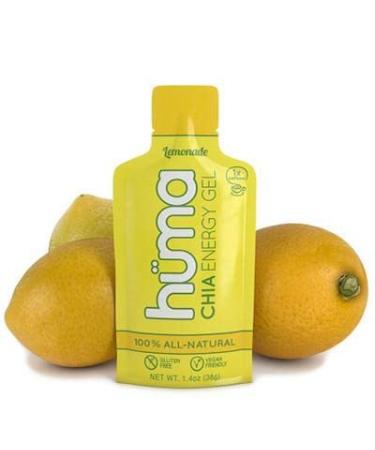 H ma Chia Energy Gel 12 Gels - Premier Sports Nutrition for Endurance Exercise (Lemonade)