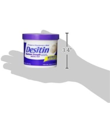 Desitin Maximum Strength Baby Diaper Rash Cream with 40% Zinc Oxide for diaper rash Relief & Prevention  16 oz - Buy Online on GoSupps.com