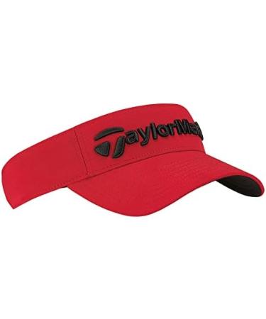 Taylormade Men's Radar Golf Visor 2022 - Red | Stylish & Comfortable | International Shipping Available - Buy Online on GoSupps.com