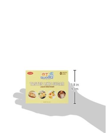 EZ-Sweetz Liquid Stevia Sweetener (2-Pack 1.36oz) - De-Bittered, 300 Servings/Bottle - Buy Online on GoSupps.com