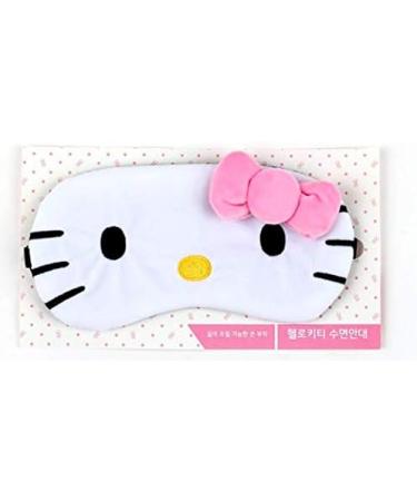 Sanrio Hello Kitty Sleep Eye Mask - Comfortable & Soft Eye Cover in Red/Pink - Buy Online on GoSupps.com