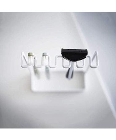 Jdeijfev Simple Curved Toothbrush Storage Rack - Black Electric Toothbrush Holder for Optimal Organization - Buy Online on GoSupps.com