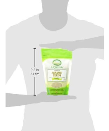 Organic Sesame Seeds Unhulled 400 g (Pack of 1) - Buy Online on GoSupps.com